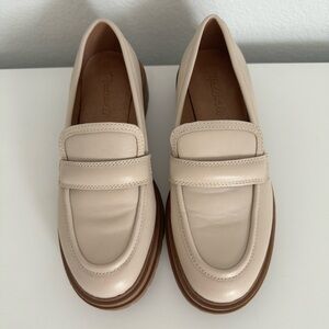 LIKE NEW! Madewell Women’s 6 Bradley Leather Lugsole Loafers in Harvest Moon